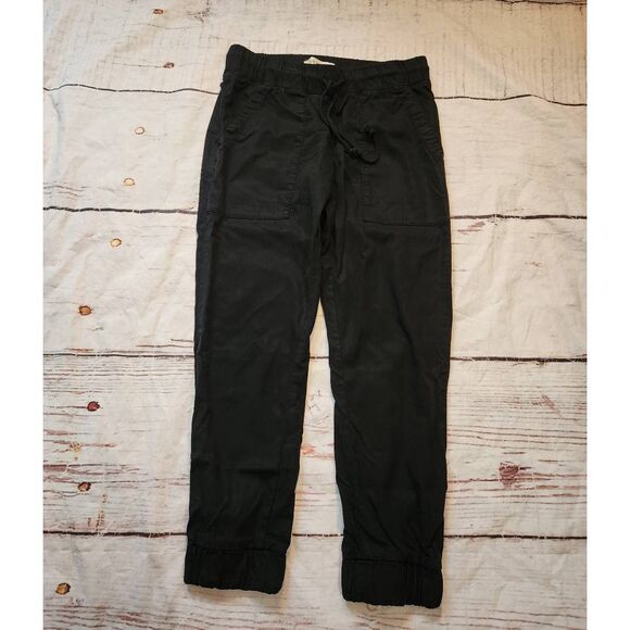Anthropologie Cloth & Stone Black Joggers Size Small - Picture 2 of 6